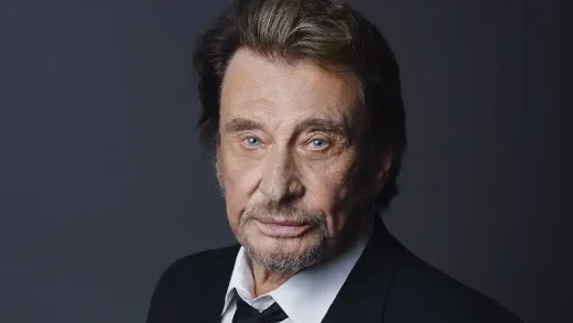 Johnny Halliday Lip Filling