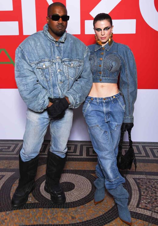 Julia Fox and Kanye West