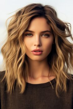 Mid-Length Beachy Waves