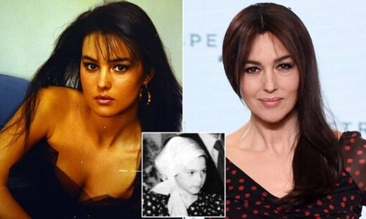 Monica Belluci's state before and after years