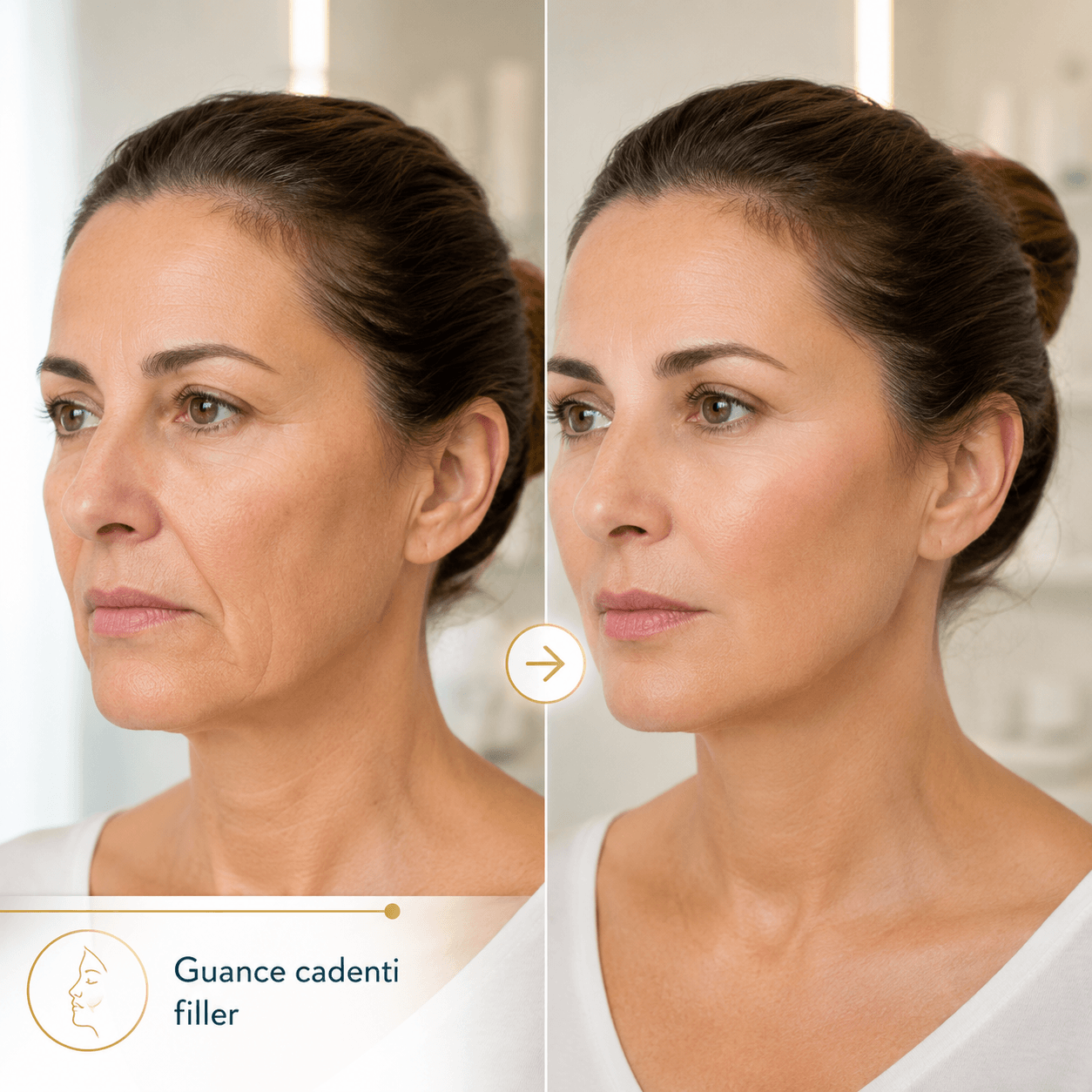 Guance cadenti filler: 3 regole per un viso giovane